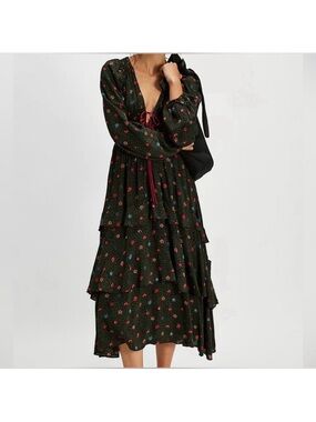 green gingham maxi dress daymaker dress // green gingham  shop zoco